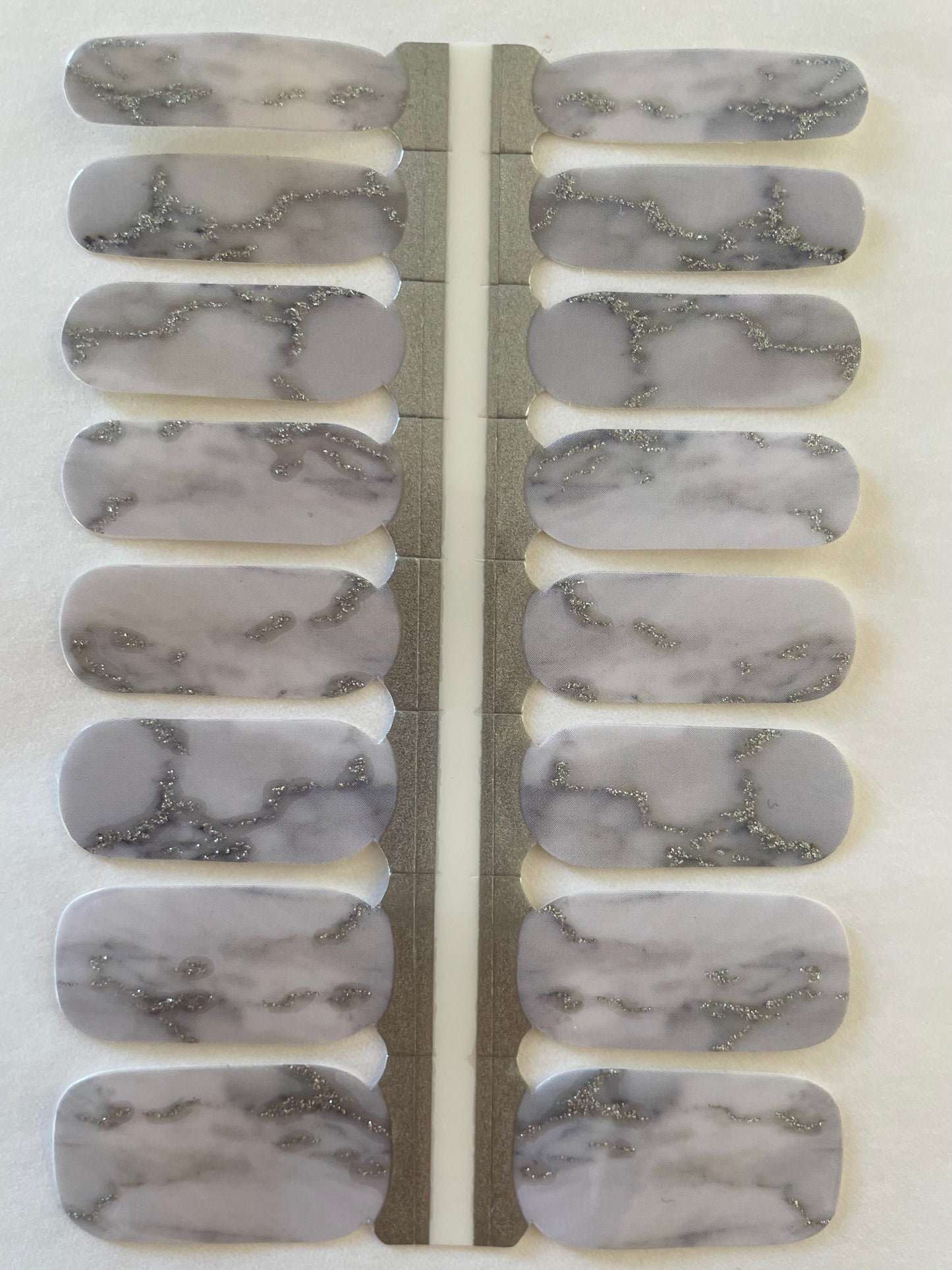 Crystal Marble Nail Wrap Nail Art Sticker